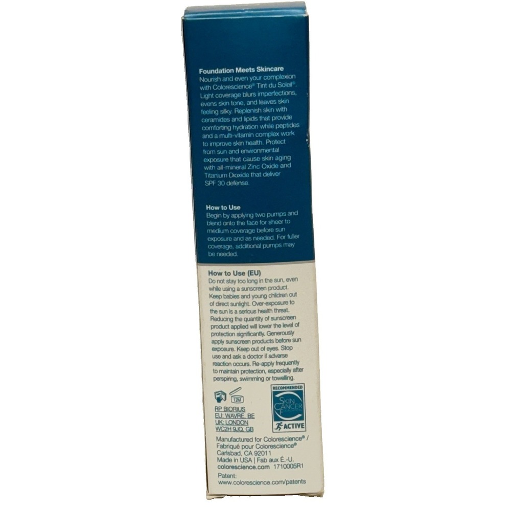 ColoreScience Tint Du Soleil SPF 30 Whipped Foundation 1 oz Medium Foundation - Picture 6 of 9